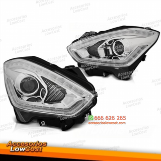 FAROS DELANTEROS PARA SUZUKI SWIFT VI 17- LUZ TUB