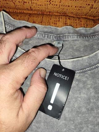 Jersey gris básico mujer XL nuevo
