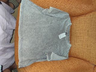 Jersey gris básico mujer XL nuevo