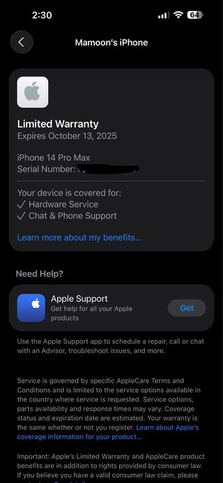 iPhone 14 Pro Max 512 GB Space Gray