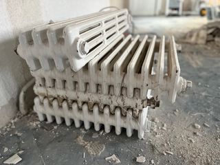 4 Radiadores Hierro Fundido Blancos