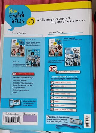 New English in Use ESO 3 Student's Book