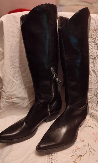 Botas Zara Talla 38 Nuevas en Urgel 