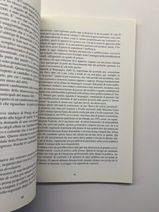 Donne in politica, IV edizione, 2001