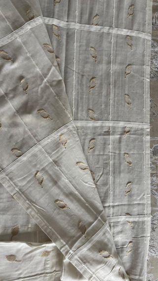 Pacchetto tende cieche beige e bianche