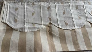 Pacchetto tende cieche beige e bianche