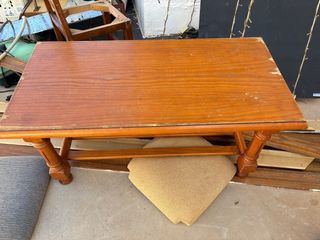 Mesa de centro de madera