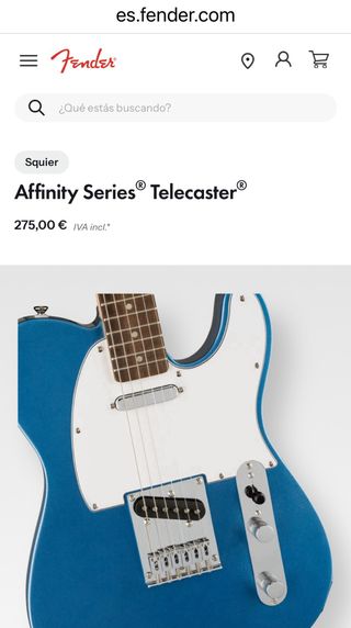 DOS Pastillas Fender Squier Telecaster