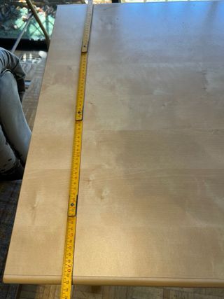 Mesa de estudio o despacho Ikea abedul
