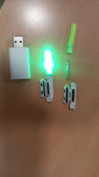 Set de 2 punteros led para pesca