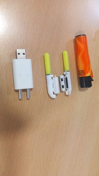 Set de 2 punteros led para pesca