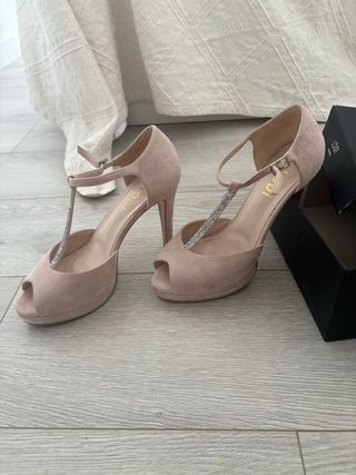 Sandalias LODI Pauli Novia Rosa