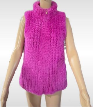Chaleco pelo Lola Casademunt rosa