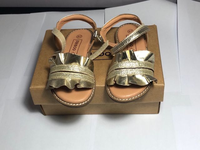 Sandali Friboo bambina n. 28 oro