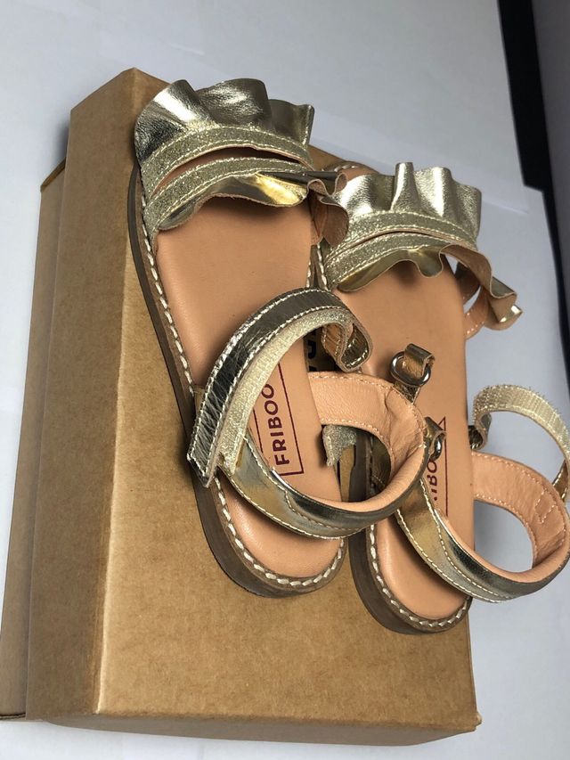 Sandali Friboo bambina n. 28 oro