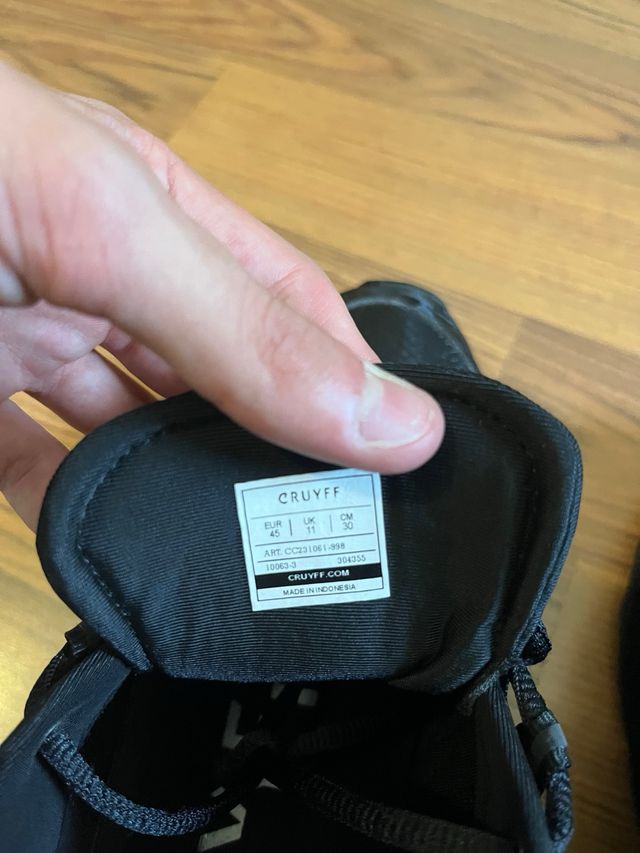 Zapatillas Cruyff Negras Camuflaje