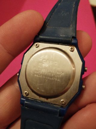 Reloj Casio F-91W Azul