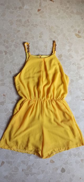 Mono corto amarillo talla S
