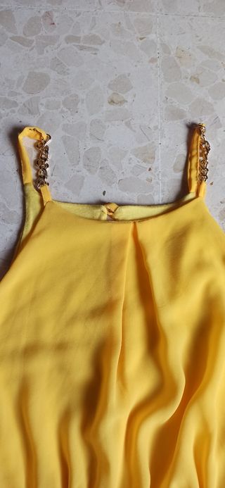 Mono corto amarillo talla S
