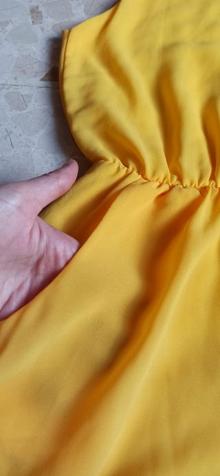 Mono corto amarillo talla S