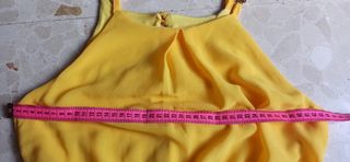 Mono corto amarillo talla S