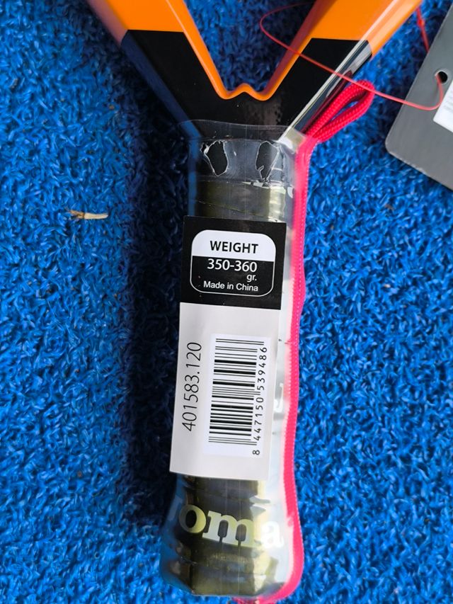 Pala Joma Valkiria Flex 2.0 Negra Naranja