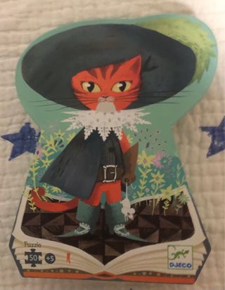 Puzzle Djeco Gato Mosquetero 50 Piezas