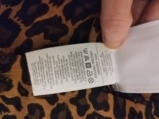 Pañuelo grande estampado leopardo nuevo sin uso