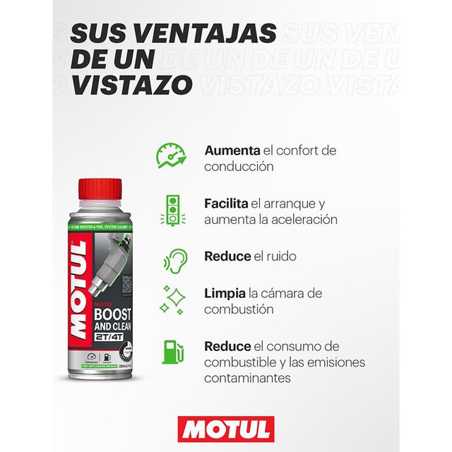 Motul Boost and Clean moto 200ml