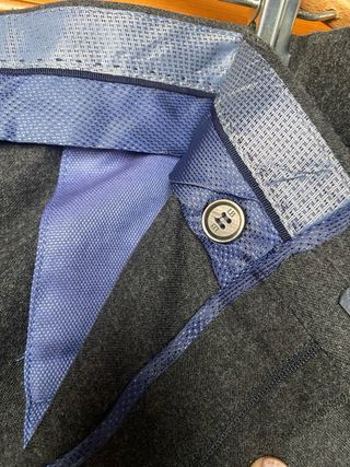 Pantalón de vestir gris caballero talla 60