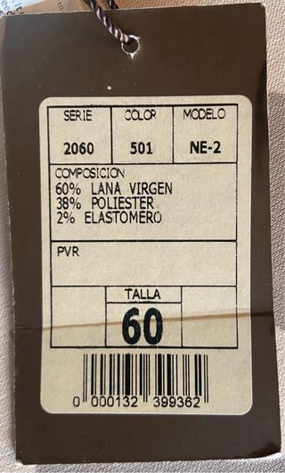 Pantalón de vestir gris caballero talla 60