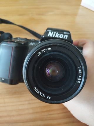 Cámara Nikon Negra