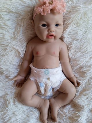 Bebe reborn toda de Silicona