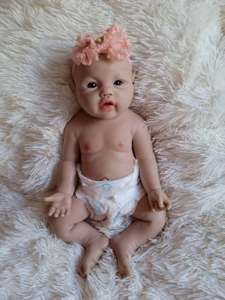 Bebe reborn toda de Silicona