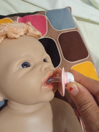 Bebe reborn toda de Silicona