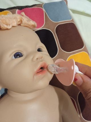 Bebe reborn toda de Silicona