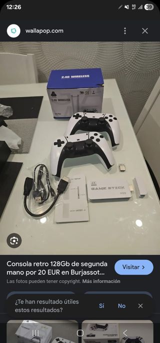 Consola Retro 128GB 2 Mandos Inalambricos