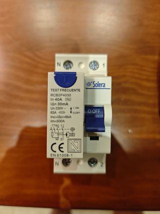 Diferencial Solera 40A 30mA