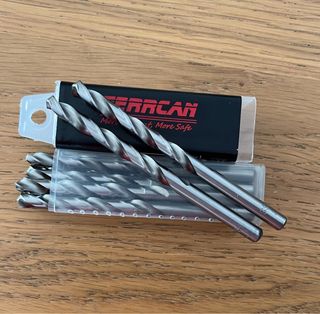 10 brocas HSS M2 para metal 7mm