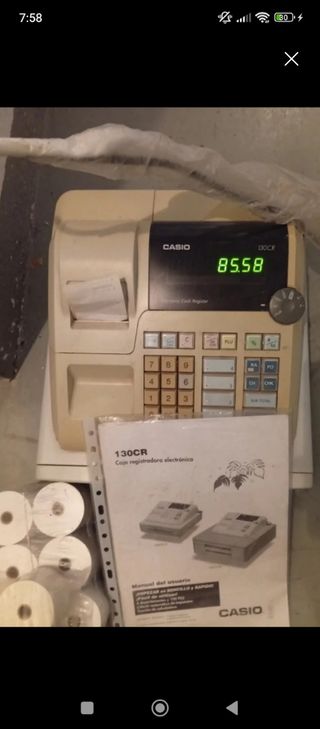 Caja Registradora Casio 130CR