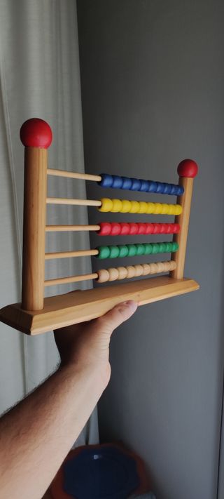 Pallottoliere in legno per bambini