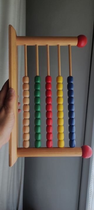 Pallottoliere in legno per bambini