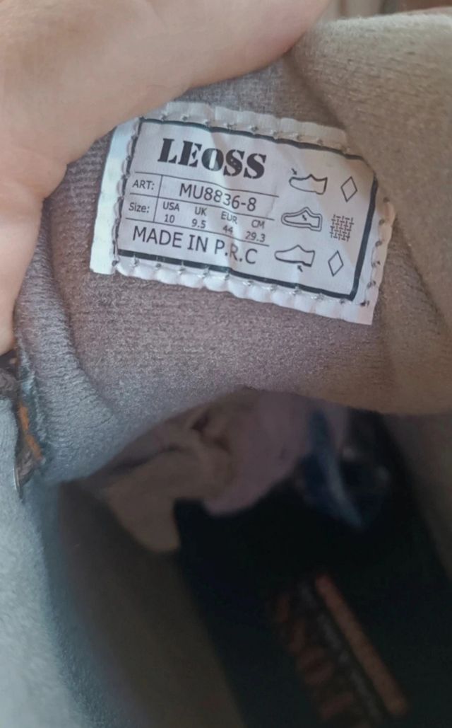 Scarponi uomo Leoss 44 marrone