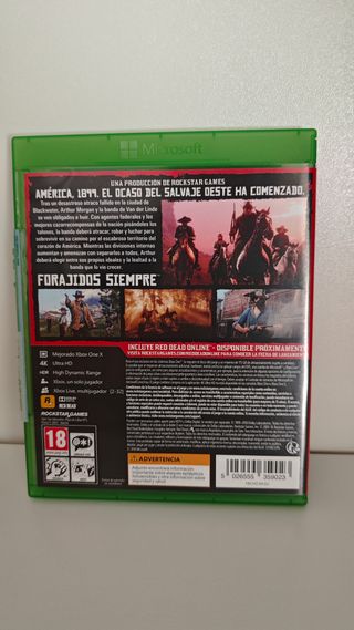 Red Dead Redemption II Xbox One PAL ESP