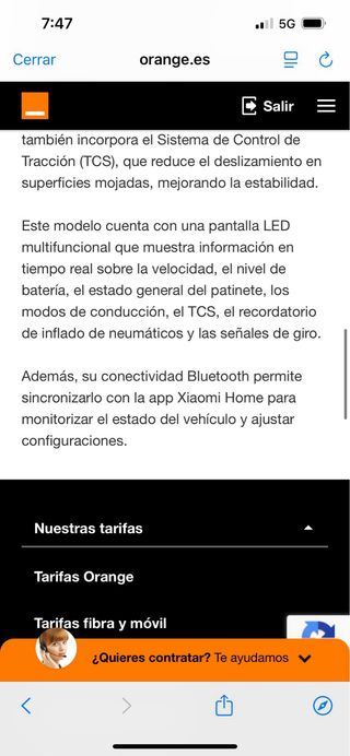 Patinete Eléctrico Xiaomi 5 Pro