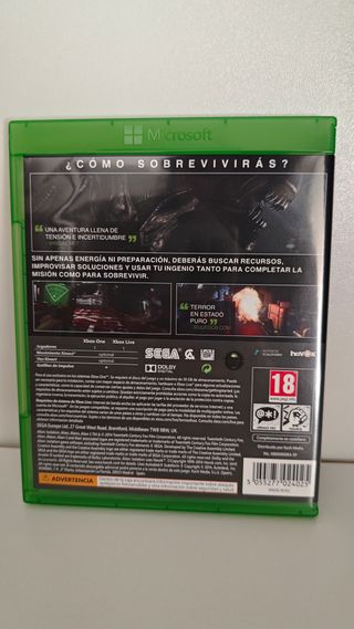 Alien Isolation Xbox One PAL ESP