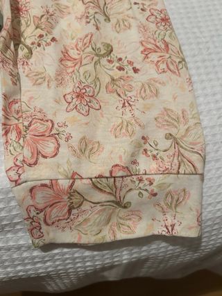 Pijama dos piezas con algodón nuevo M amplia