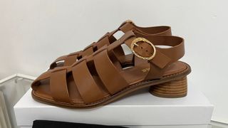 Sandalias Jimenas Cuero Talla 41