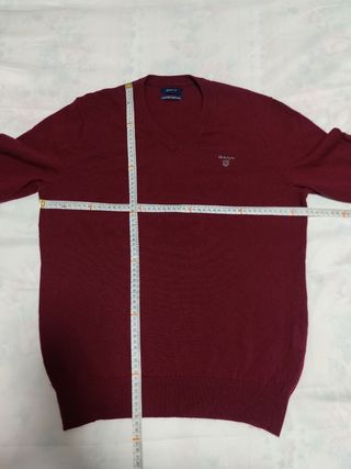 Jersey GANT Rojo Burdeos talla M