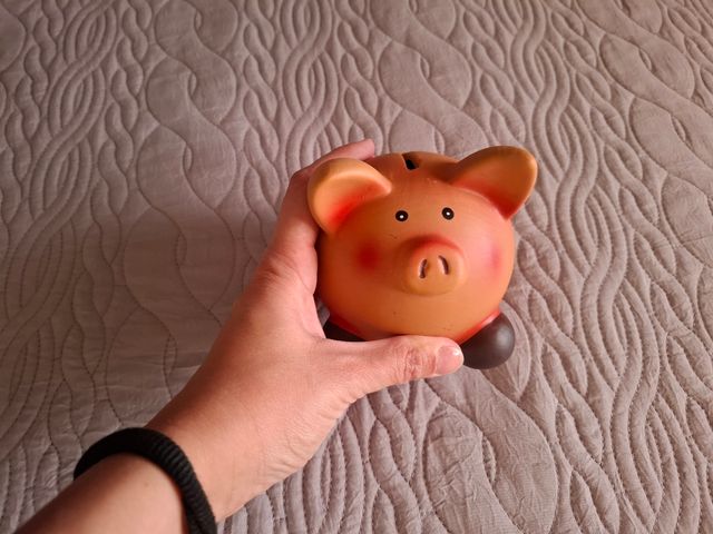 Salvadanaio a forma di maialino